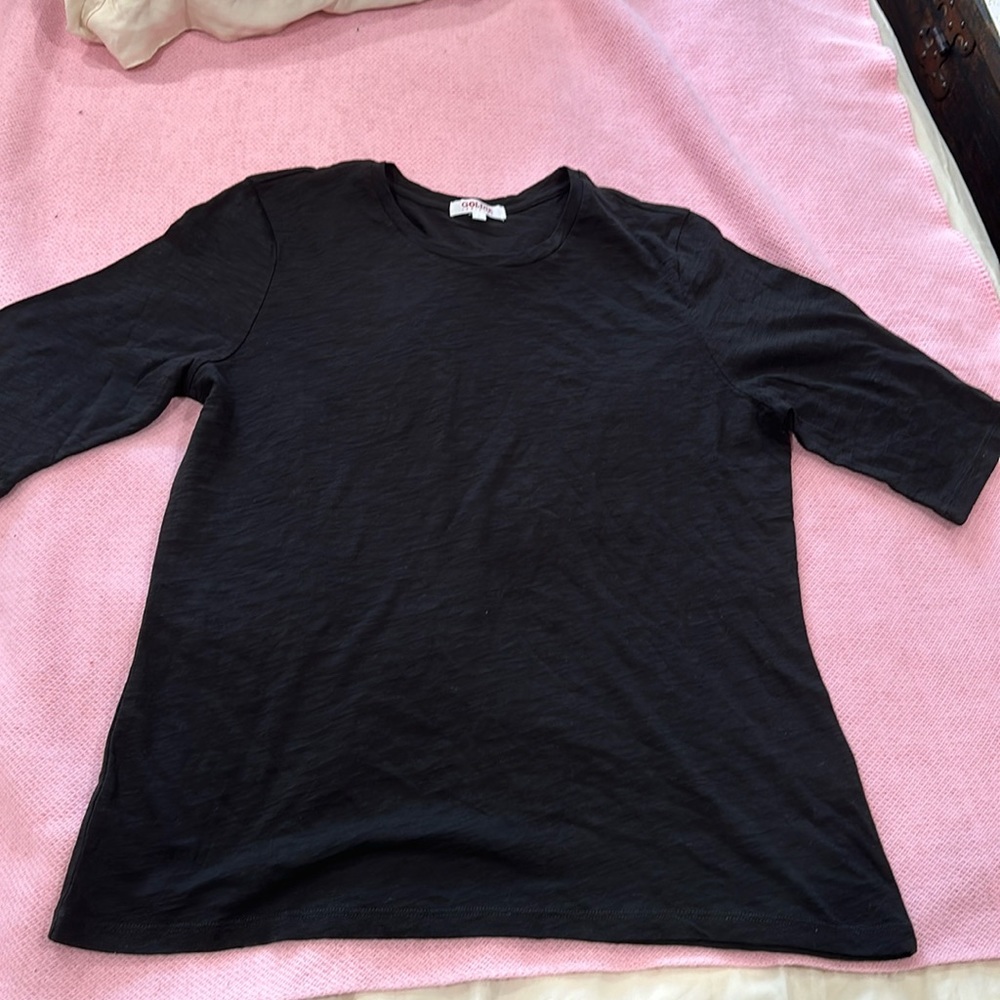 Goldie Lewinter signature slub half sleeve tee